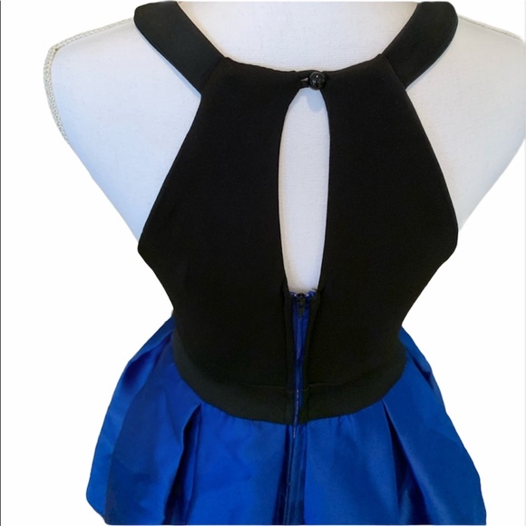 HALTER SPECIAL OCCASION COCKTAIL DRESS - Picture 7 of 9